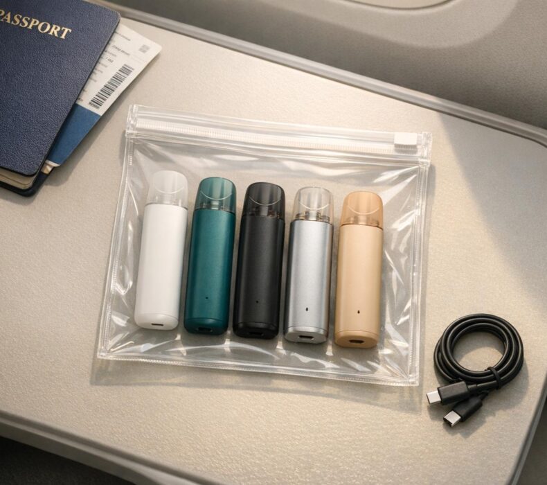 Top 5 Travel-Friendly Nicotine-Free Vapes