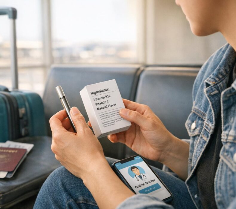 Vitamin Vaping for Travelers: What to Know